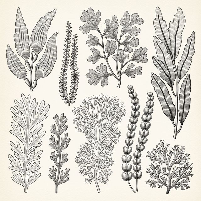 Seaweed Drawings Gallery gallery