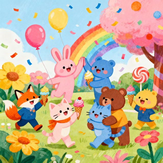 Cute Cartoon Characters Drawing gallery