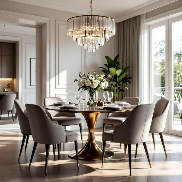 Dining Room Pictures - AI Generated gallery