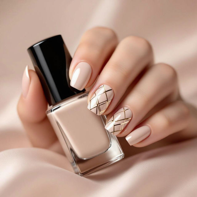Neutral Nail Art Gallery gallery