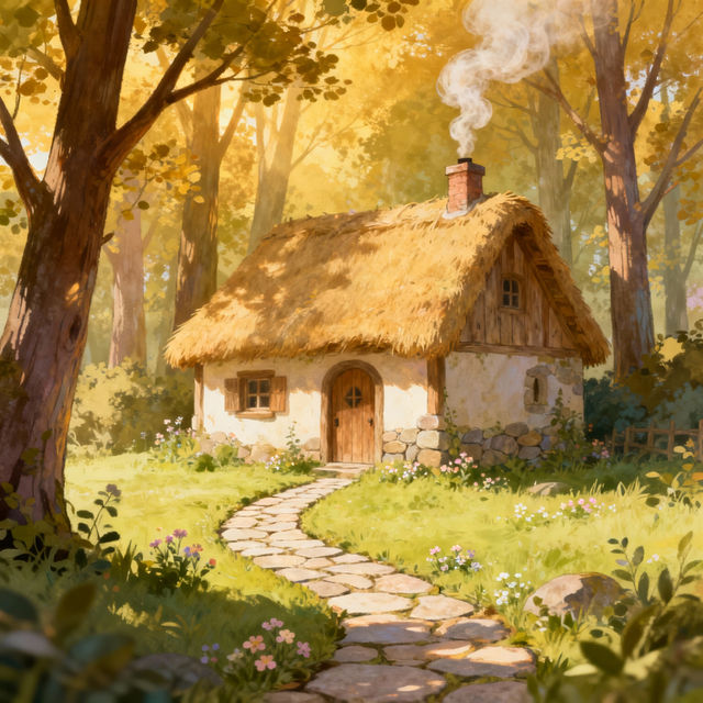 House Pictures Drawing - AI Generated gallery