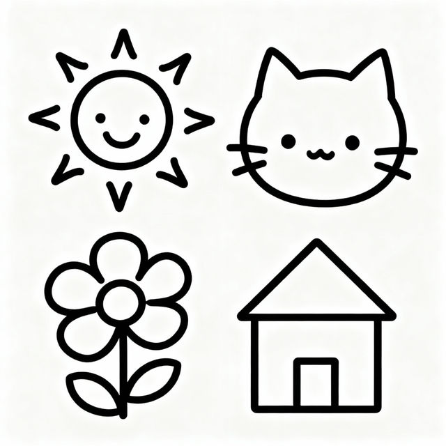 Easy Drawing Ideas - Made With AI gallery