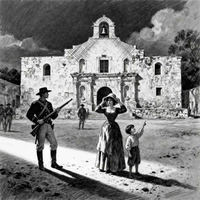 The Alamo Drawings - AI Art gallery