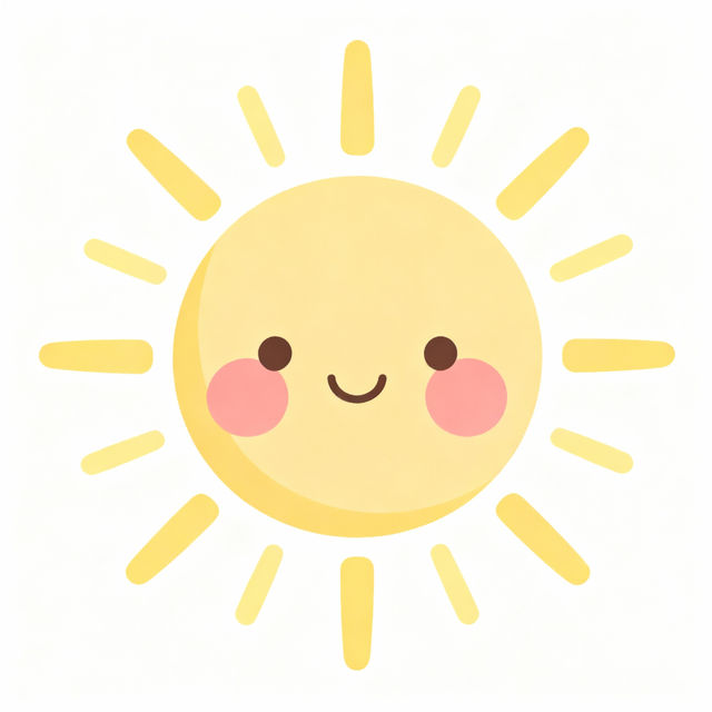 Cute Sun Drawings - Made With AI gallery
