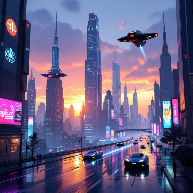 Pictures of Cities - Made With AI gallery