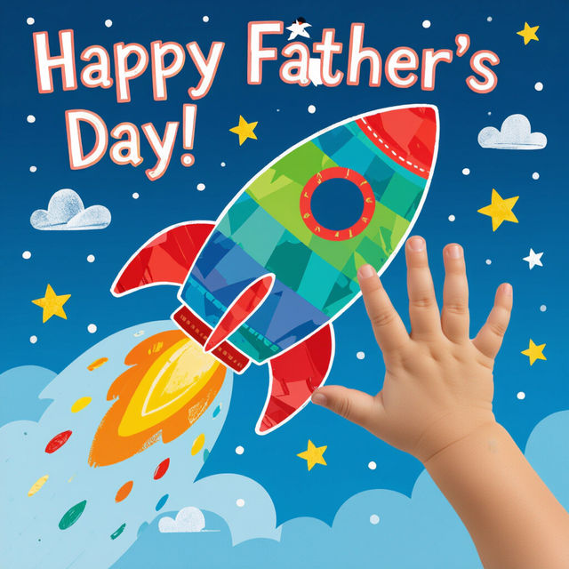 Father's Day Handprint Art gallery