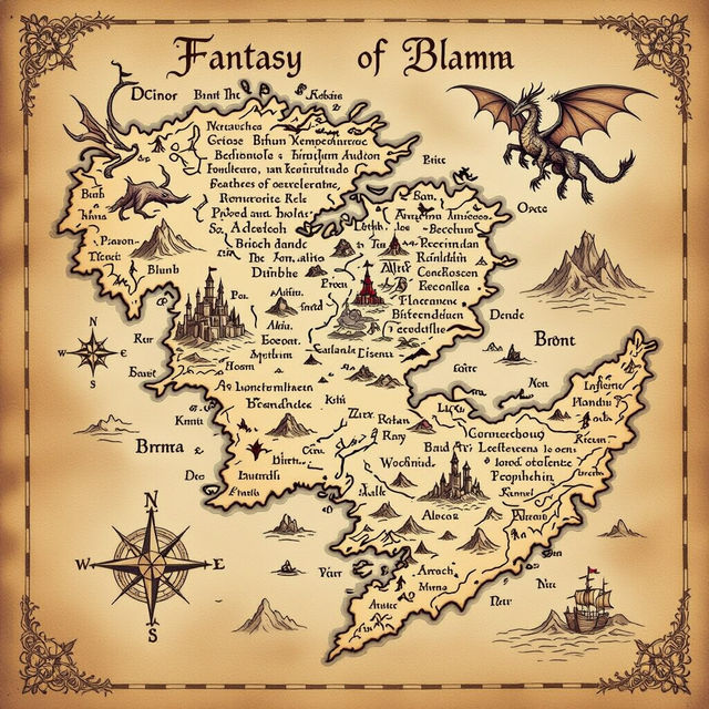 Picture Of The Map - AI Generated gallery