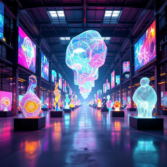 Art Warehouse - AI Generated Art gallery