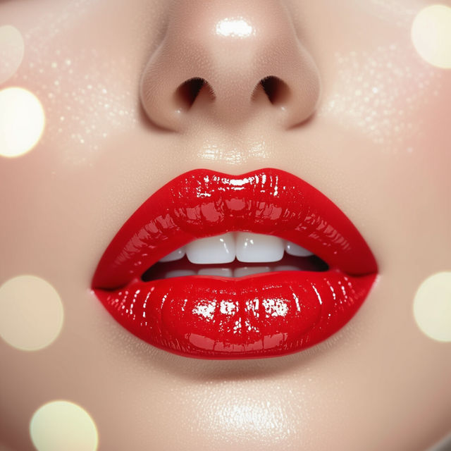 Lips Art - AI Generated gallery