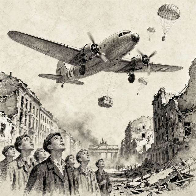 Berlin Airlift Drawings gallery