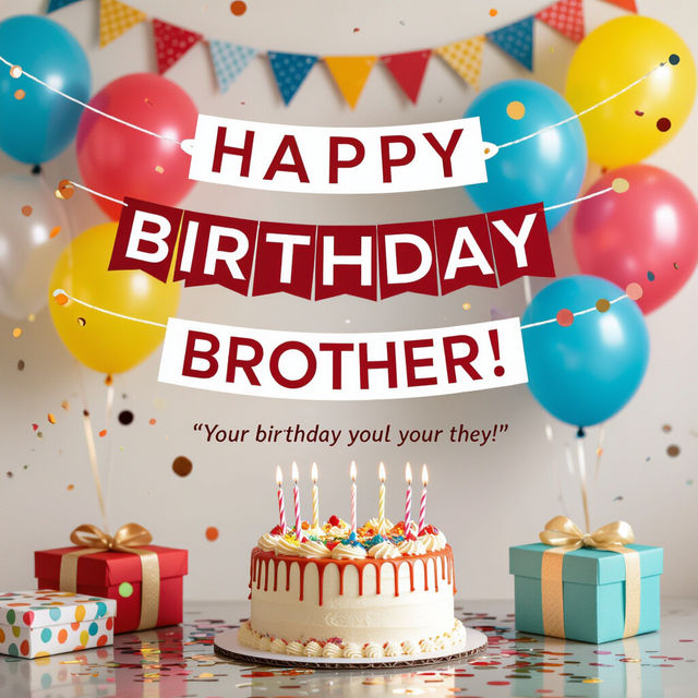 Happy Birthday Brother Images With Quotes gallery
