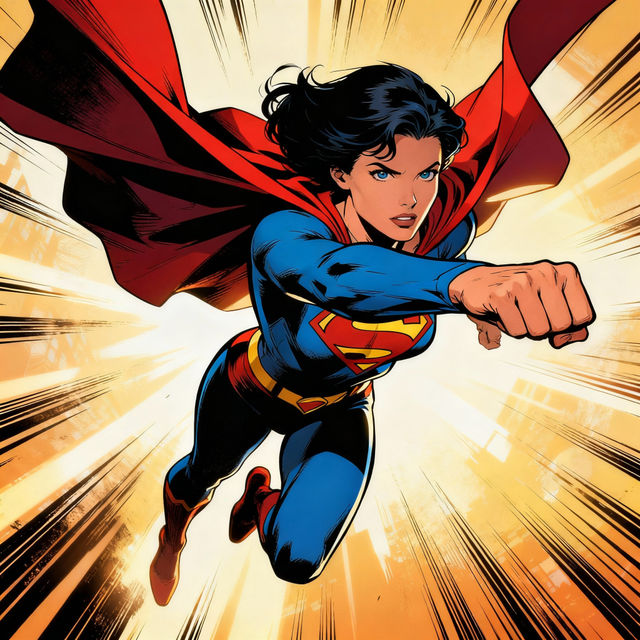 Superwoman Drawing gallery