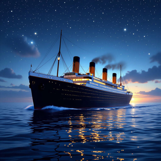 Picture Of Titanic - Made With AI gallery