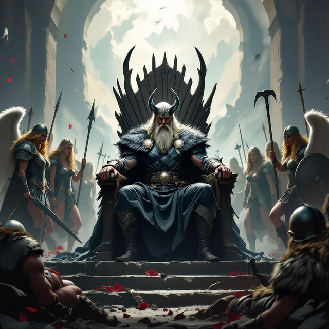 Norse Mythology Art - Created with AI gallery
