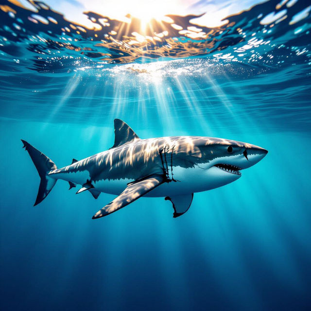 Great White Shark Images - Generated by AI gallery