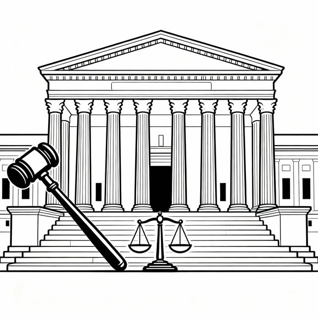 Supreme Court Drawings - Easy AI Art gallery