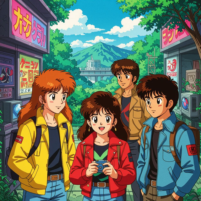 Old Anime Art Style gallery