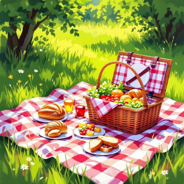 Picnic Pictures - Made With AI gallery