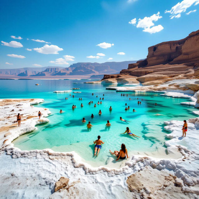 Dead Sea Pictures - AI Generated gallery