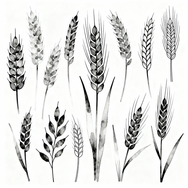 Wheat Clip Art - Made With AI gallery