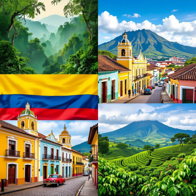 Pictures of Colombia - AI Generated gallery