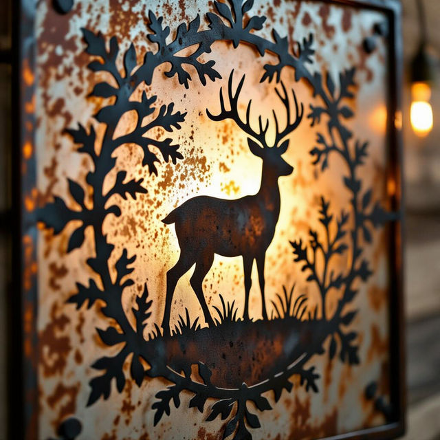 Rustic Metal Wall Art gallery
