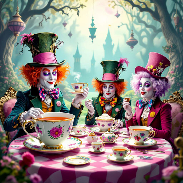 Mad Hatter Art - AI Creations gallery