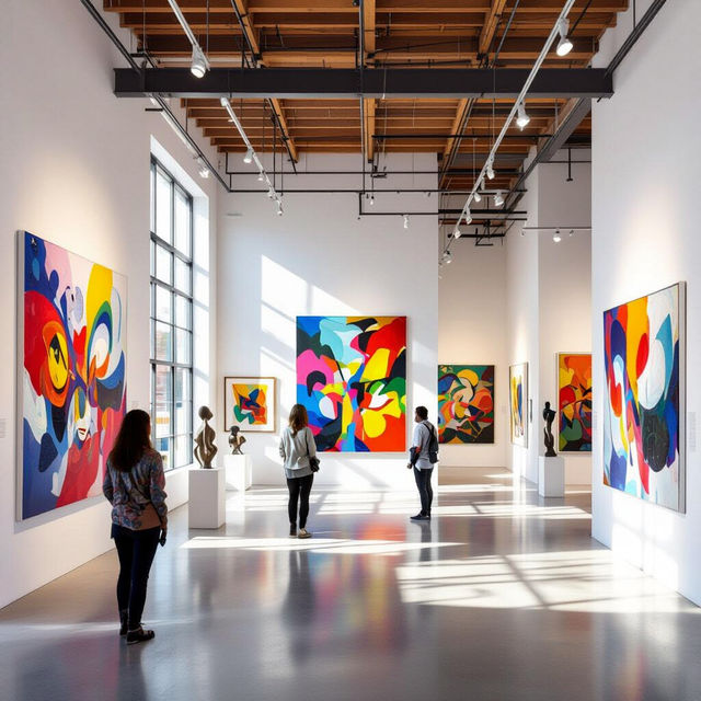 The Bridgeport Art Center - AI Art gallery