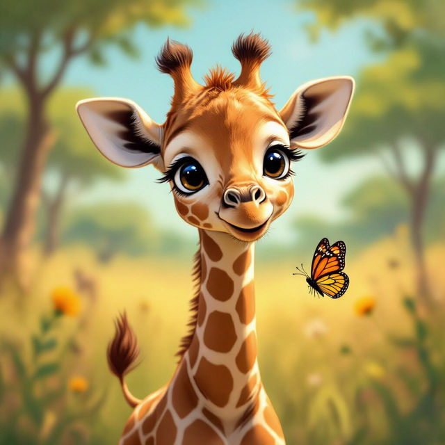 Cute Giraffe Pictures gallery