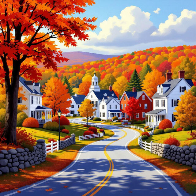 New England Pictures - AI Generated gallery