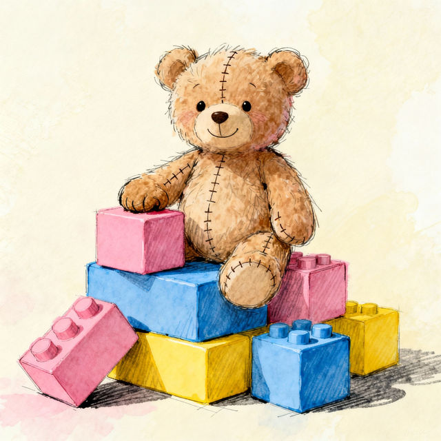 Drawing Of A Teddy Bear gallery