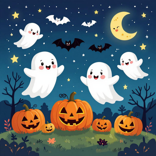 Cute Halloween Pictures Wallpaper gallery