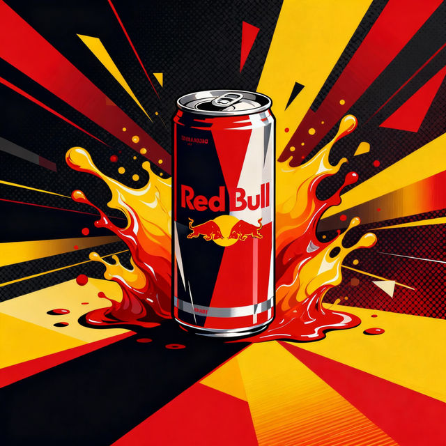 Red Bull Drawings - AI Generated Art gallery