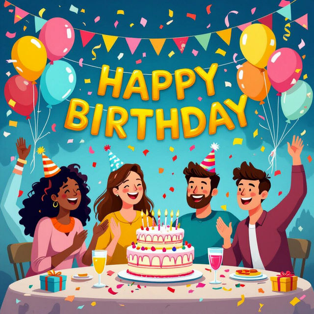 Happy Birthday Pictures - Free AI Creations gallery
