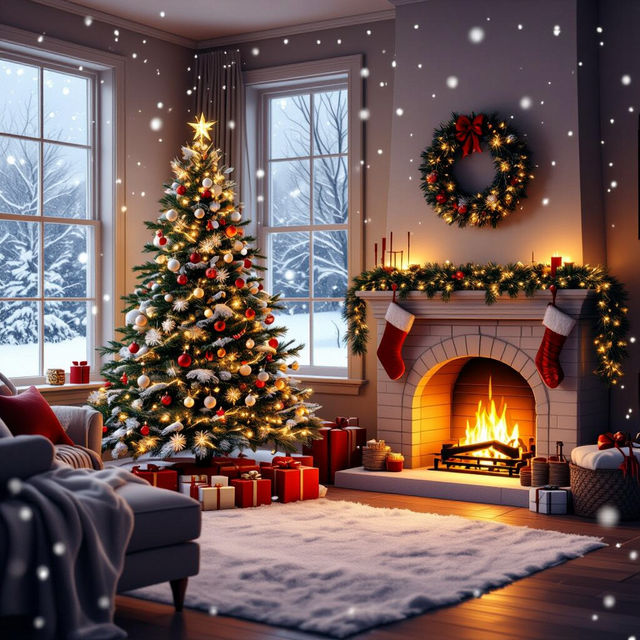 Christmas Wallpaper Images - Made With AI gallery
