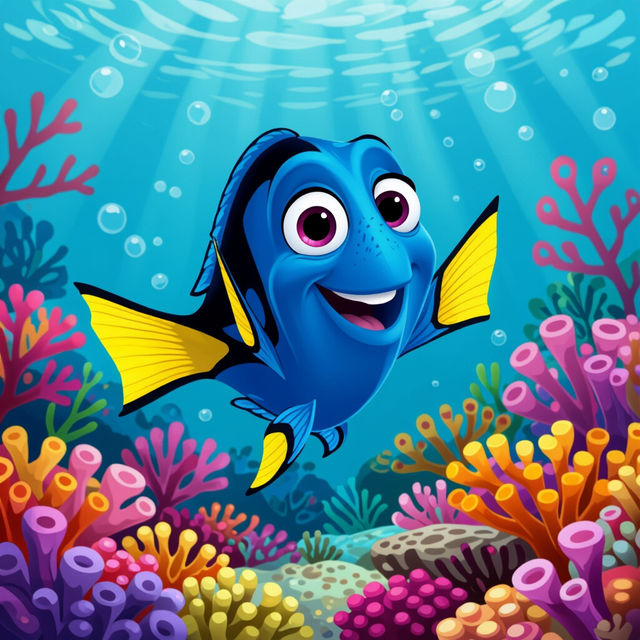 Dory Drawings - AI Generated gallery