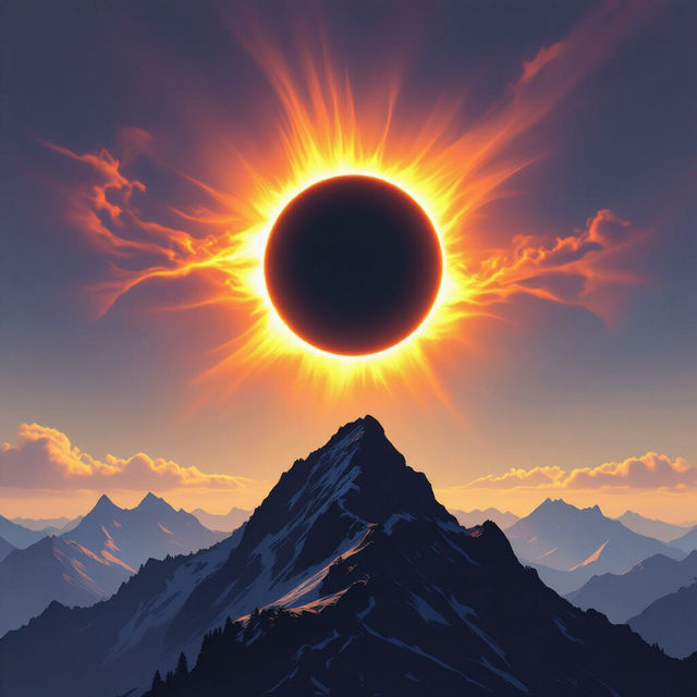 Solar Eclipse Wallpapers - AI Generated gallery