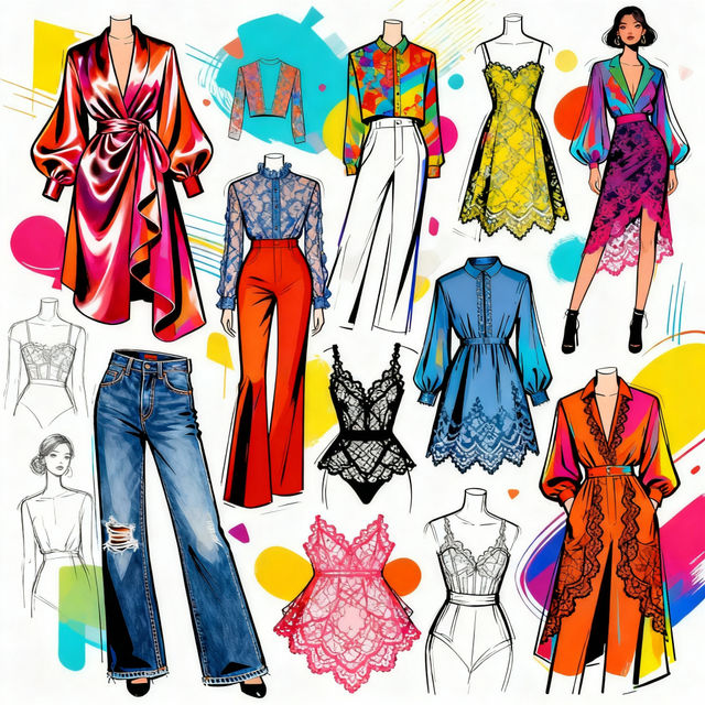 Drawing Clothes Ideas gallery