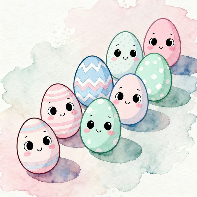 Easy Egg Drawings gallery