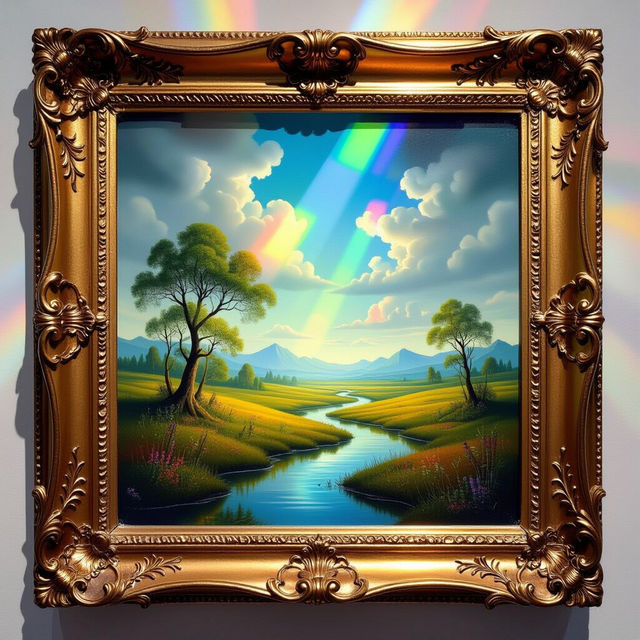 Glass Frame Pictures - AI Generated gallery