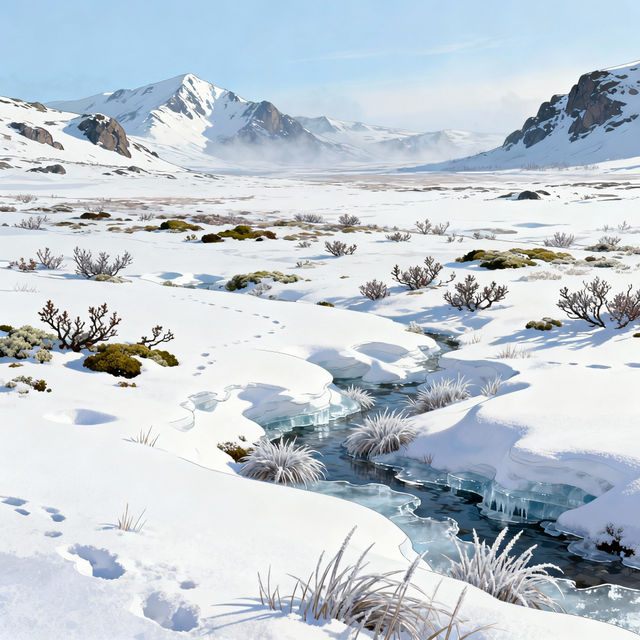 Tundra Biome Drawings gallery