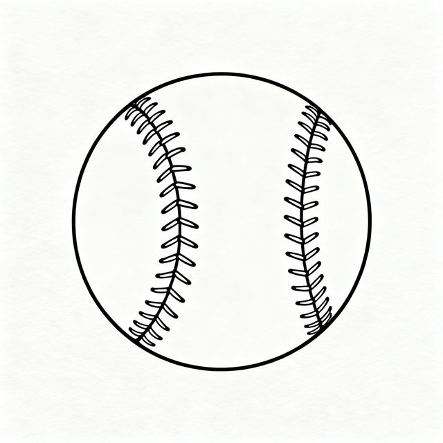 Baseball Easy Drawings gallery