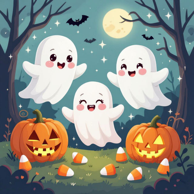 Cute Aesthetic Halloween Wallpapers gallery
