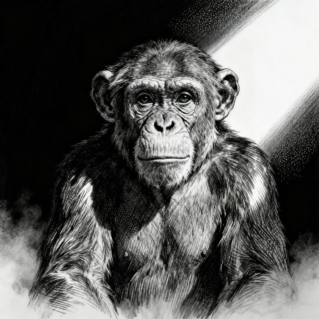 Ape Drawings - AI Generated gallery