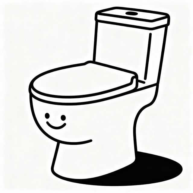 Easy Toilet Drawing - Made With AI gallery