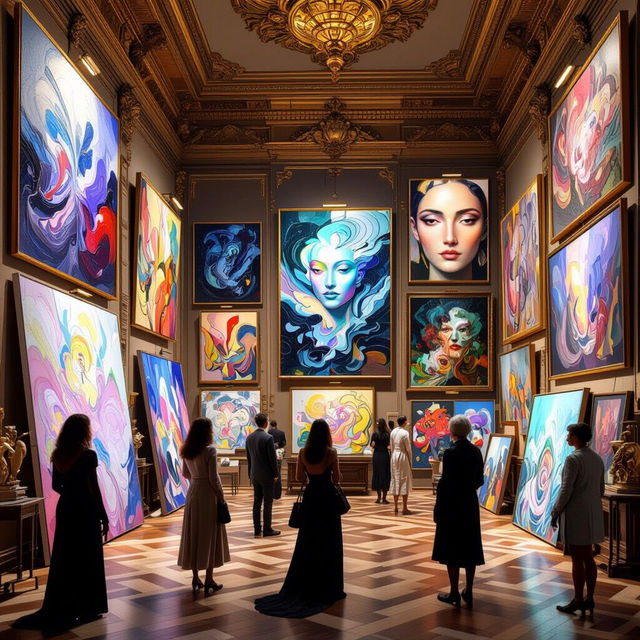 AI Art Salon gallery
