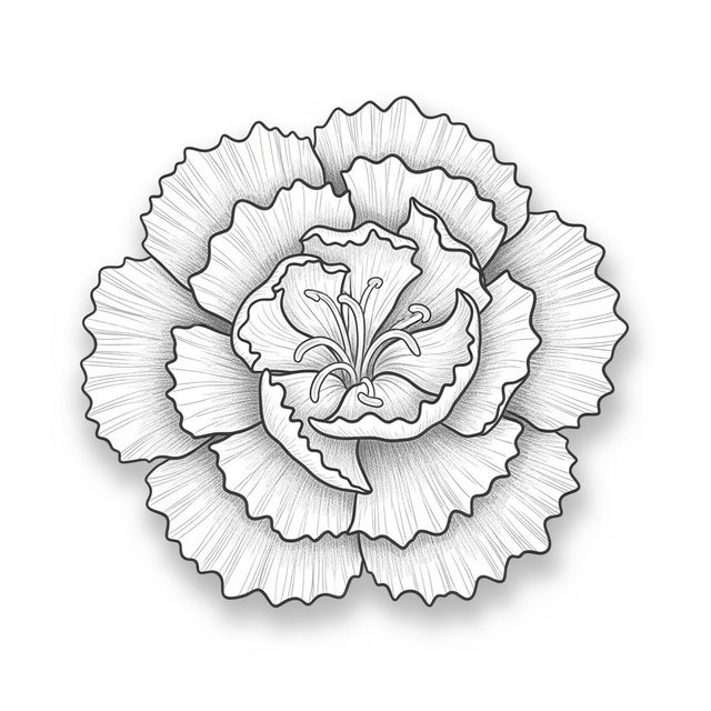 Explore Stunning Carnation Drawings gallery