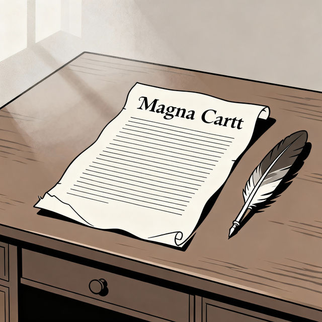 Magna Carta Drawing - Easy AI Creations gallery