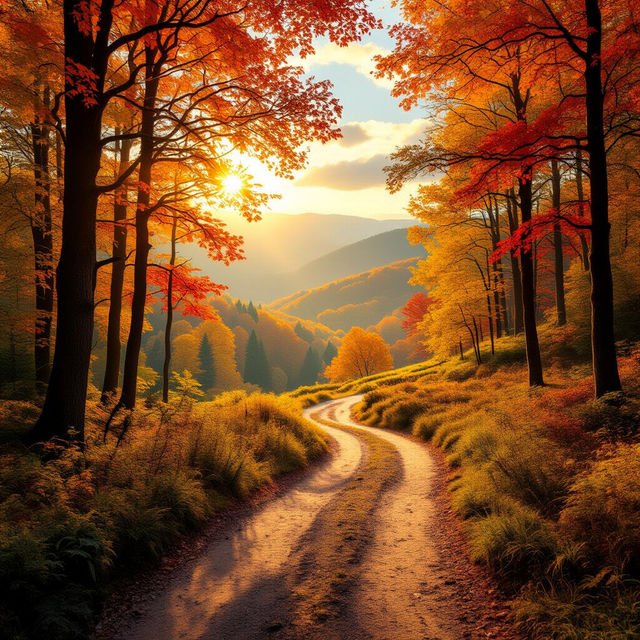 Images Of Autumn - AI Generated gallery