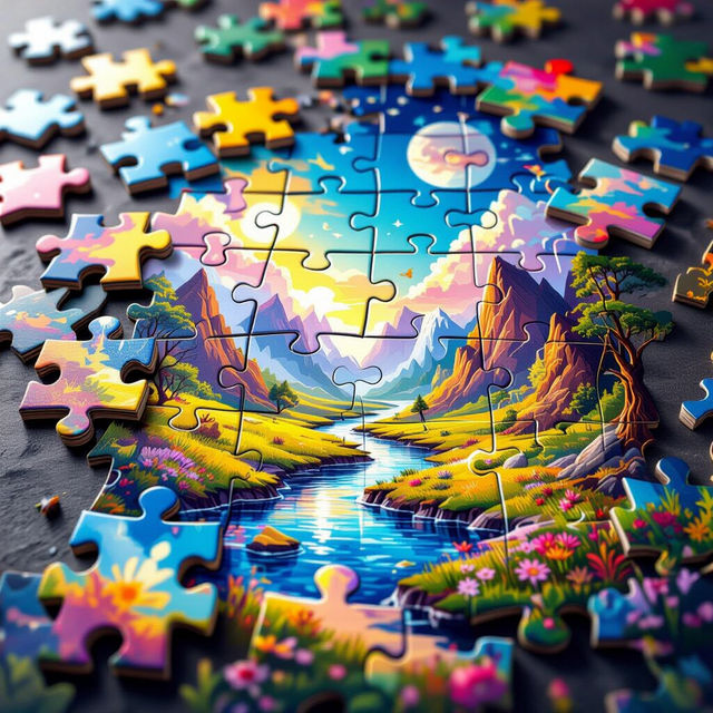 Making A Picture Into A Puzzle gallery